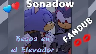 sonadow ❤💙||COMIC SONADOW ||Besos en el elevador....Sonic x Shadow 💋💋💕