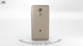 Huawei G9 Plus Champagne 3D model by 3DModels.org
