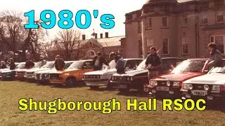 Memories in Motion: Ford RS Owners Club Meeting Shugborough Hall 1985 Revisited