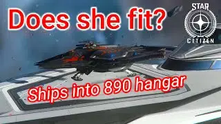 3.17.3 Does she fit into 890? - Ships in the hangar