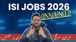 ISI Jobs 2026 Ministry of Defence 300+ Jobs Announced BS-1 to BS-18 | One Paper Exams 2026 | MoD Job