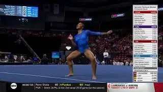 Jordan Chiles Floor UCLA @ Sprouts Quad Meet 2026 9.925