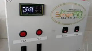 SmartPID home brewing controller live brew day