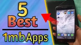 Top 6 Best Android Applications under 1MB|Best Storage SavingApp For Android|Top6 1MBapp onPlayStore