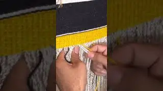 Laine Rinehart (Tlingit) At Work - Two-Strand Twining Technique