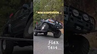 80 Series Flex Test - Dissent Off-Road #offroad #landcruiser