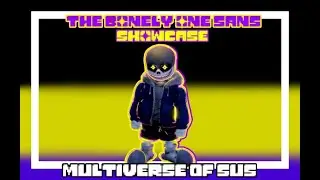 How To Obtain + The Bonely One Showcase Undertale Multiverse Of Sus