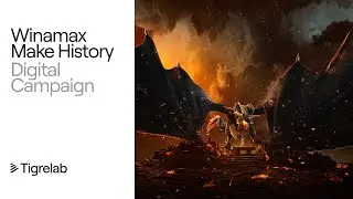 Winamax Make History 2023 - CG Animation, virtual production, TV and Digital Spot