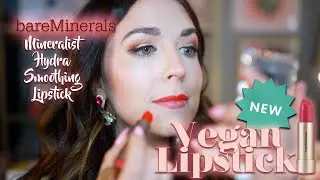 GIVEAWAY: REVIEWING BAREMINERALS MINERALIST HYDRASMOOTHING LIPSTICK | VEGAN BEAUTY