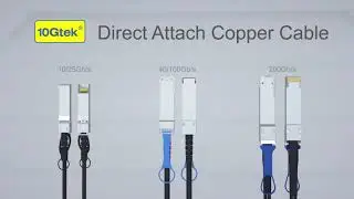 10Gtek Direct Attach Copper Cable (DAC) 10Gbps ~ 400Gbps
