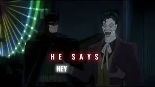 Joker made batman laugh