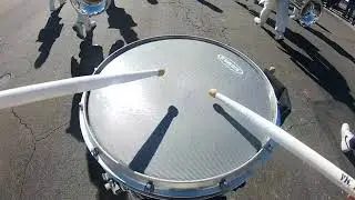 Parada Del Sol - Snare Cam - Spirit of Arcadia Marching Band - Bonham Manstis