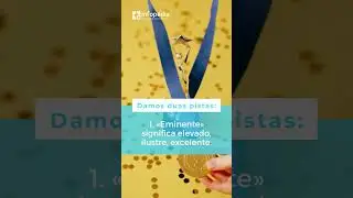 N&atilde;o confunda &laquo;eminente&raquo; e &laquo;iminente&raquo; #infopedia #bomportugues #paronimas #shorts #youtube