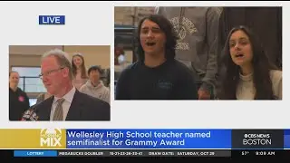 Wellesley High School teacher named semifinalist for Grammy Award