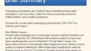 Global private label trends and packaging innovation, 2013   a review - Reports Corner