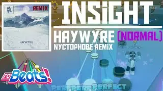 Insight - Haywyre (Nyctophobe remix) Normal [16] WITH HANDCAM! | RoBeats (Roblox)
