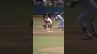 Throw back to former MLB catcher &  MVP Thurman Munson making an unreal pick & throw! He gone! #mlb