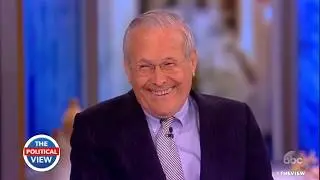 Donald Rumsfeld on 'The View' with Ryan Manion