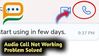 Fix Sandes/GIMS Audio Call Not Working Problem Solved