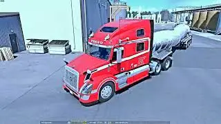 Fulleada Con El Volvo VNL 780 En El Mapa Base De Los Estados Unidos ATS Mods V 1.50...