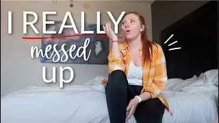 I cannot BELIEVE I screwed this up... (big time)