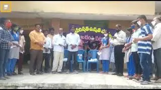 Kunoor MPTC Pasham Shivanand launches Masks & Sanitizer Distribution Program in Chandupatla Village