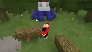 EP 1 constru&iacute;do a torre de Karin no Minecraft