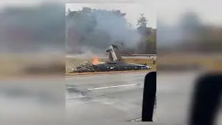 Hear the frantic 911 calls from witnesses of a plane crash on Dartmouth highway