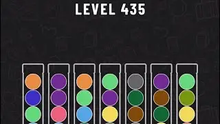 Ball Sort Puzzle Level 435 #ballsortpuzzle #ballsortpuzzlegameplay #puzzlegame #mobilegames