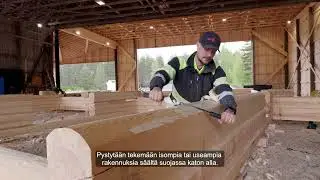 Saaren hirsitalot / Veistokatos Leader-rahoituksella