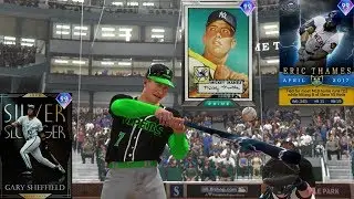 UNLOCKING 99 MICKEY MANTLE + 99 ERIC THAMES! MLB THE SHOW 20 NO MONEY SPENT DIAMOND DYNASTY!