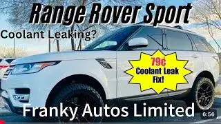 Лопнул патрубок радиатора Range Rover Evoque в Гваринпе &mdash; посмотрите, как я это исправил!&raquo;