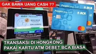 Belanja di Hongkong pakai kartu ATM Debet BCA Mastercard | No Ribet