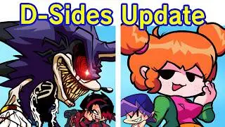 FNF VS D-Sides Redux Update | VS Sonic.EXE, Whitty, Sky D Side & More (Friday Night Funkin' Mod)
