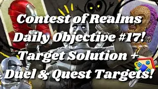 Contest of Realms Daily Objective #17! Solution + Duel & Quest Targets - Marvel Contest of Champions