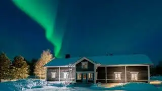 AI Real Estate Video Example # 10 | Northern Lights Property Showcase | Amplifiles