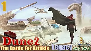 Dune 2: Legacy (Remaster) (Dune II: The Building of a Dynasty, MS-DOS 1992) (Часть 1)