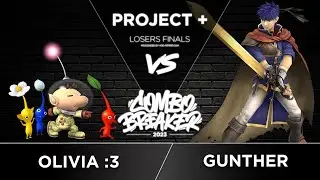 Olivia :3 (Olimar) vs Gunther (Ike) - Project + Losers Finals - COMBO BREAKER 2023