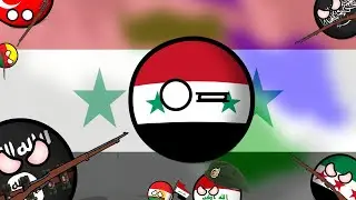 [ P1 ] Syrian Civil War  -  Modern History of World in Countryball