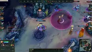 [League of Legends] #AZIR #road2esports Defend carry for higher objectives