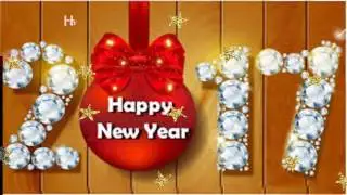 Happy New Year 2017 Greetings/ Whatsapp video/ E card/ New Year Wishes Message Video