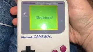Testing the GameBoy DMG-001 From Retro Swap Box 3.0