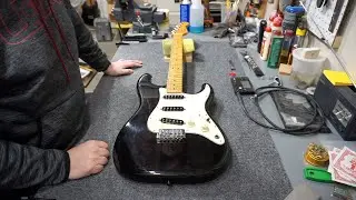 1983 Fender Stratocaster “Revised” American Standard: Inspecting/Replacing Parts, Light Restoration