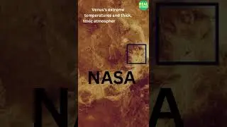 NASA reveals volcanic activity on Venus #shorts