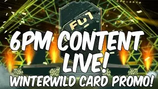FIFA 22 LIVE 6PM CONTENT STREAM! WINTER WILDCARD PROMO LIVE!!