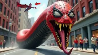 😱 SPIDER-MAN Worm Monster vs Joker In Epic Battle | Craziest Transformation| Story Of Transformation