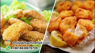 Automatic Frying Machine For Chicken Nuggets