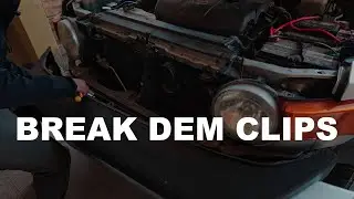 How to replace the front and rear bumpers on a 2008 FJ Cruiser in the most stressful way possible