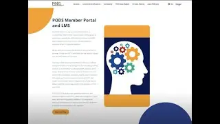 PODS NewMember Portal and LMS Demo