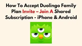 Как принять приглашение на семейный план Duolingo &mdash; оформить общую подписку &mdash; iPhone и Android